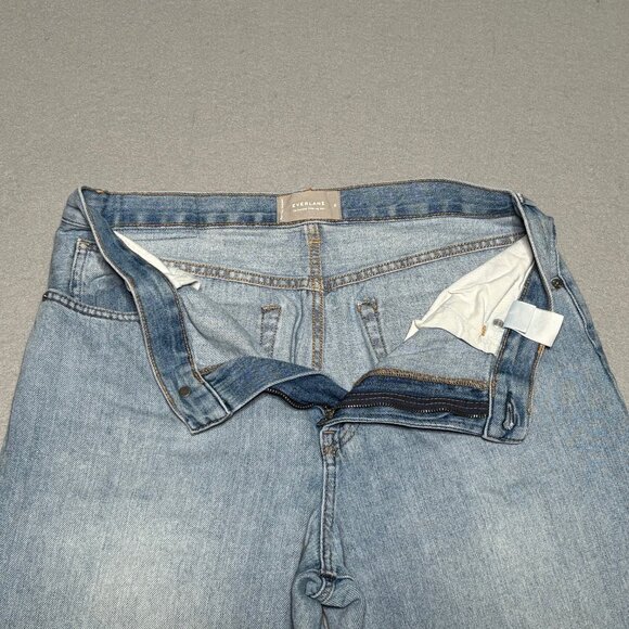 Everlane The Summer Wide Leg Jean Light Wash Jeans Size 29 Denim 100% Cotton - Picture 10 of 14